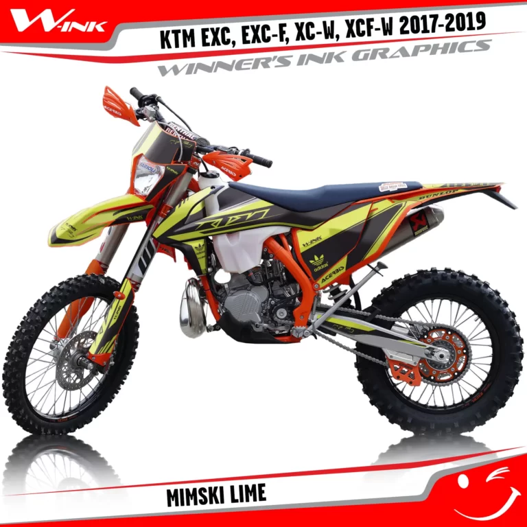 KTM-EXC-EXC-F-XC-W-XCF-W-2017-2018-2019-graphics-kit-and-decals-Mimski-Lime