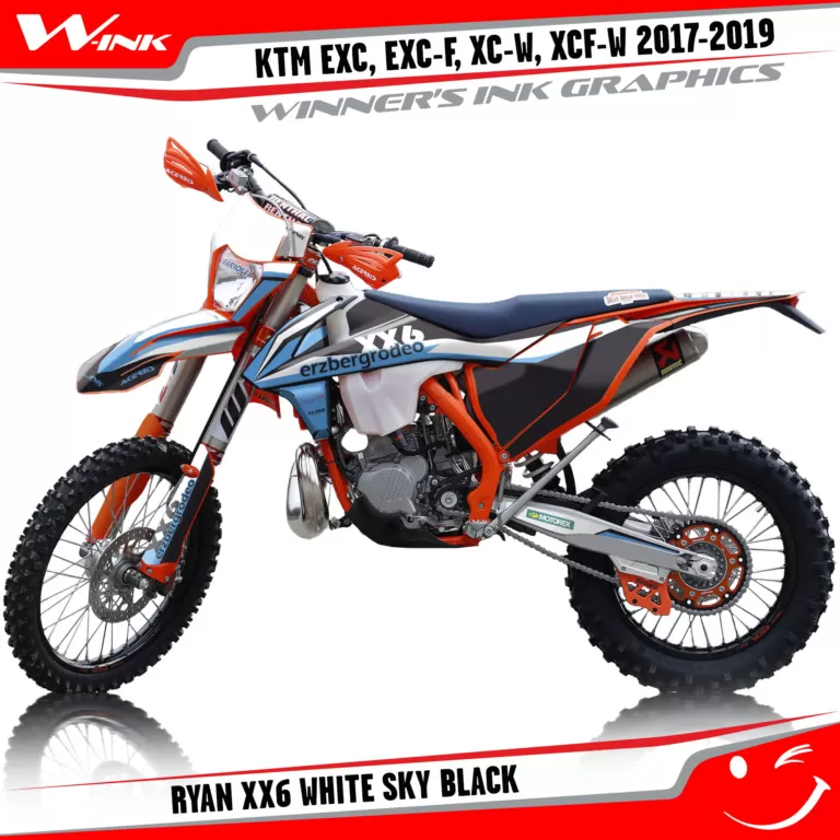 KTM-EXC-EXC-F-XC-W-XCF-W-2017-2018-2019-graphics-kit-and-decals-Ryan-XX6-White-Sky-Black