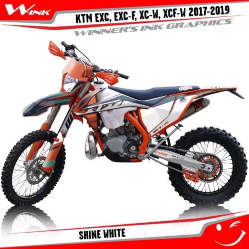 KTM-EXC-EXC-F-XC-W-XCF-W-2017-2018-2019-graphics-kit-and-decals-Shine-White