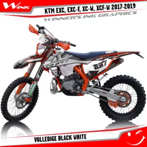 KTM-EXC-EXC-F-XC-W-XCF-W-2017-2018-2019-graphics-kit-and-decals-Volledige-Black-White