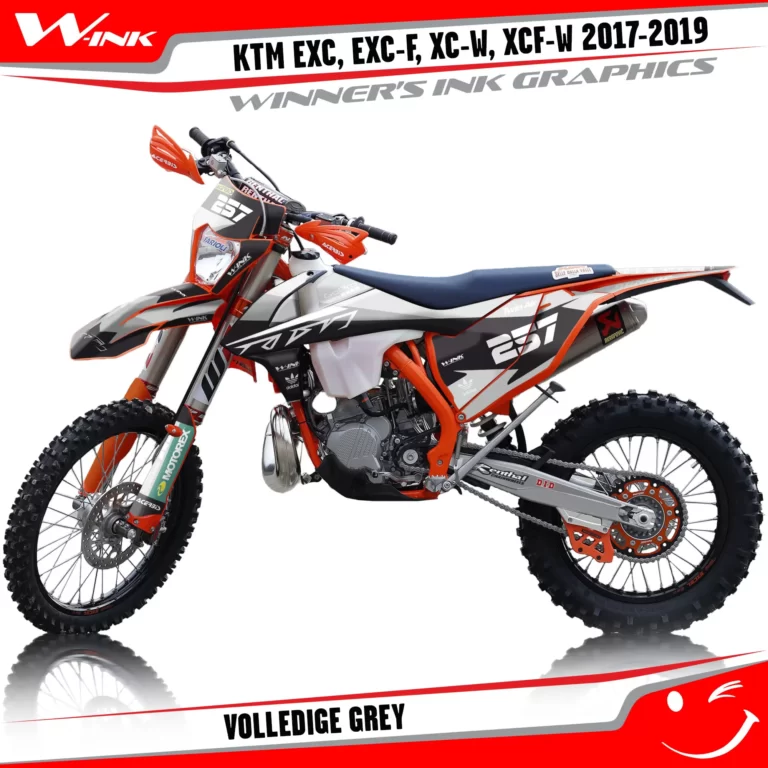 KTM-EXC-EXC-F-XC-W-XCF-W-2017-2018-2019-graphics-kit-and-decals-Volledige-Grey