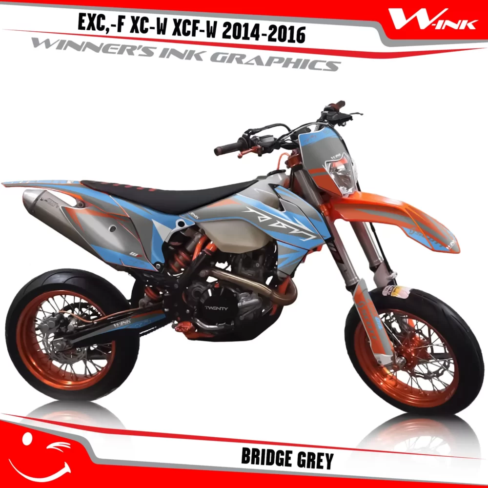 KTM-EXC,-F-XC-W-XCF-W-2014-2015-2016-graphics-kit-and-decals-Bridge-Grey