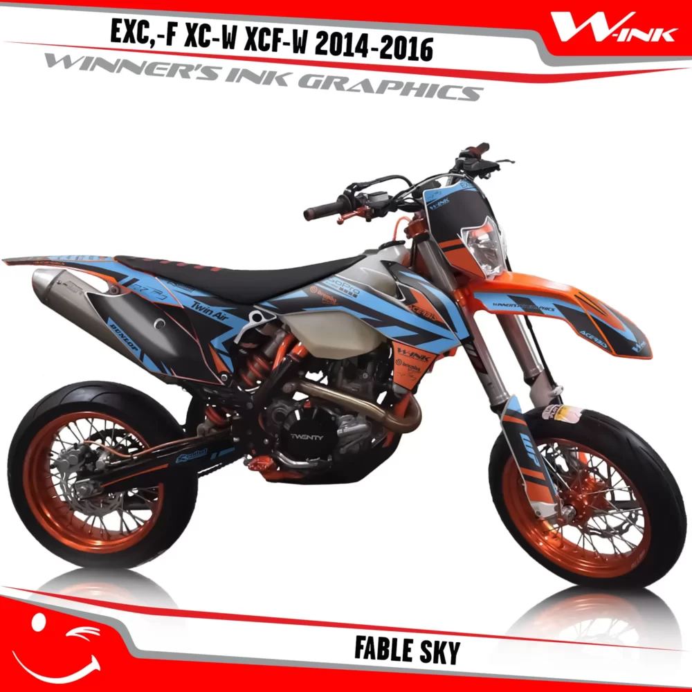 KTM-EXC,-F-XC-W-XCF-W-2014-2015-2016-graphics-kit-and-decals-Fable-Sky