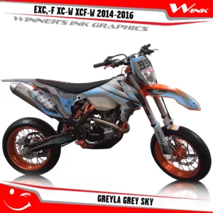 KTM-EXC,-F-XC-W-XCF-W-2014-2015-2016-graphics-kit-and-decals-Greyla-Grey-Sky