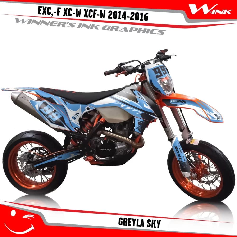 KTM-EXC,-F-XC-W-XCF-W-2014-2015-2016-graphics-kit-and-decals-Greyla-Sky