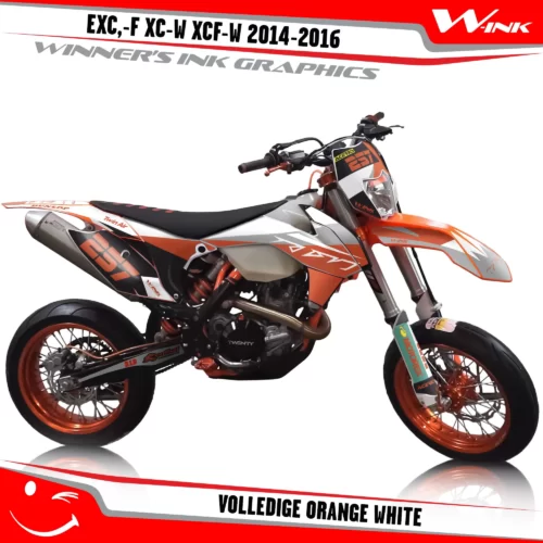 KTM-EXC,-F-XC-W-XCF-W-2014-2015-2016-graphics-kit-and-decals-Volledige-Orange-White