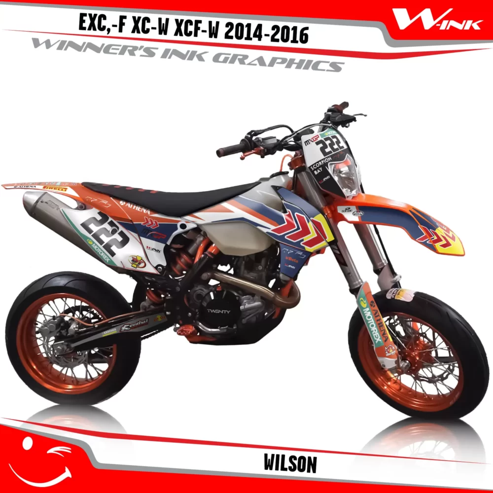 KTM-EXC,-F-XC-W-XCF-W-2014-2015-2016-graphics-kit-and-decals-Wilson