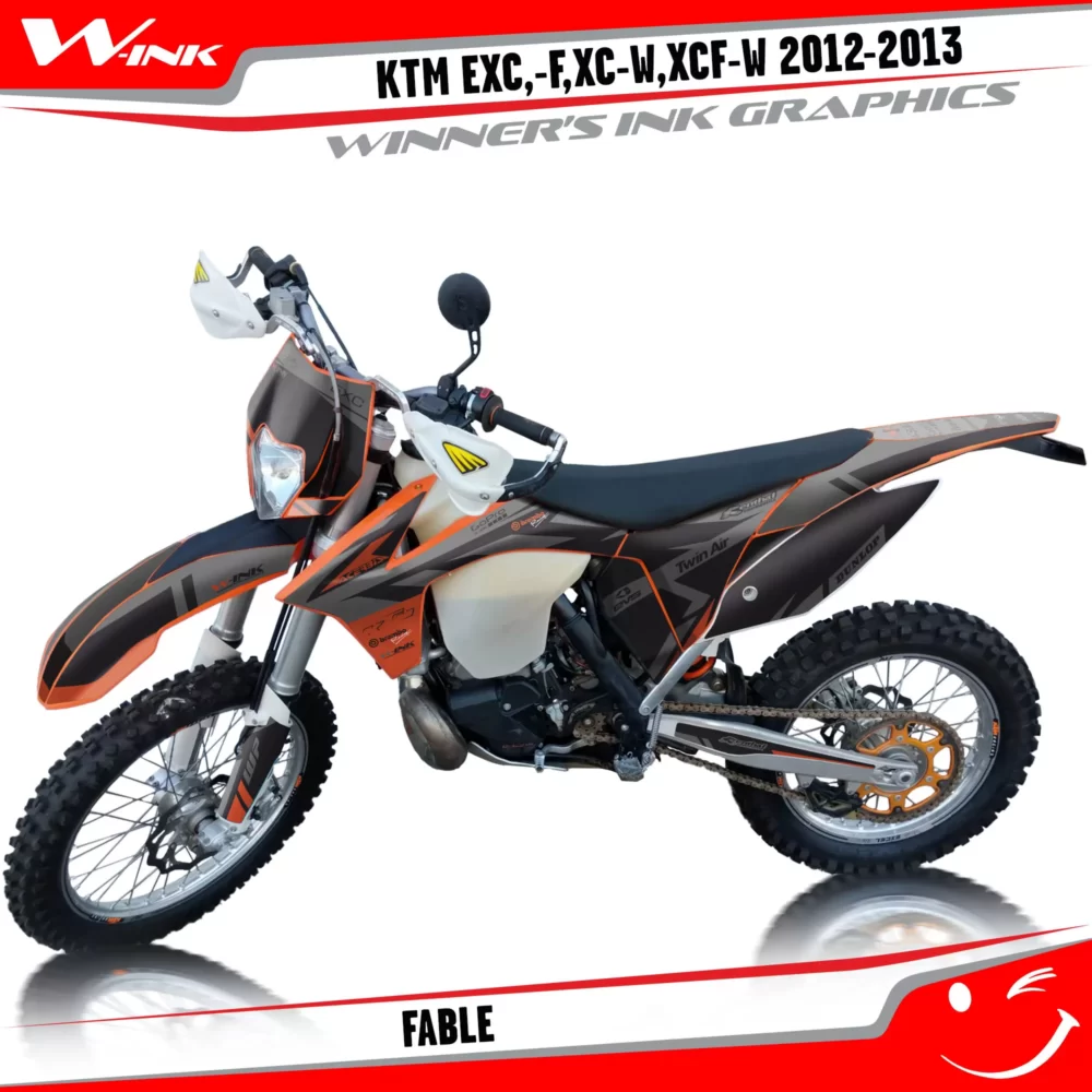 KTM-EXC,-F,XC-W,XCF-W-2012-2013-graphics-kit-and-decals-Fable