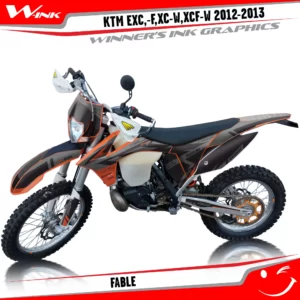 KTM-EXC,-F,XC-W,XCF-W-2012-2013-graphics-kit-and-decals-Fable