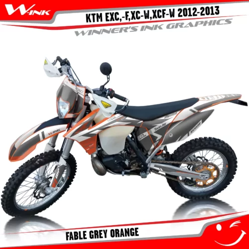 KTM-EXC,-F,XC-W,XCF-W-2012-2013-graphics-kit-and-decals-Fable-Grey-Orange