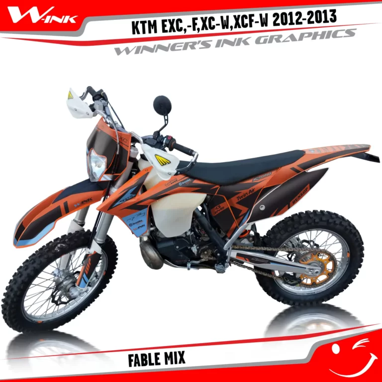 KTM-EXC,-F,XC-W,XCF-W-2012-2013-graphics-kit-and-decals-Fable-Mix