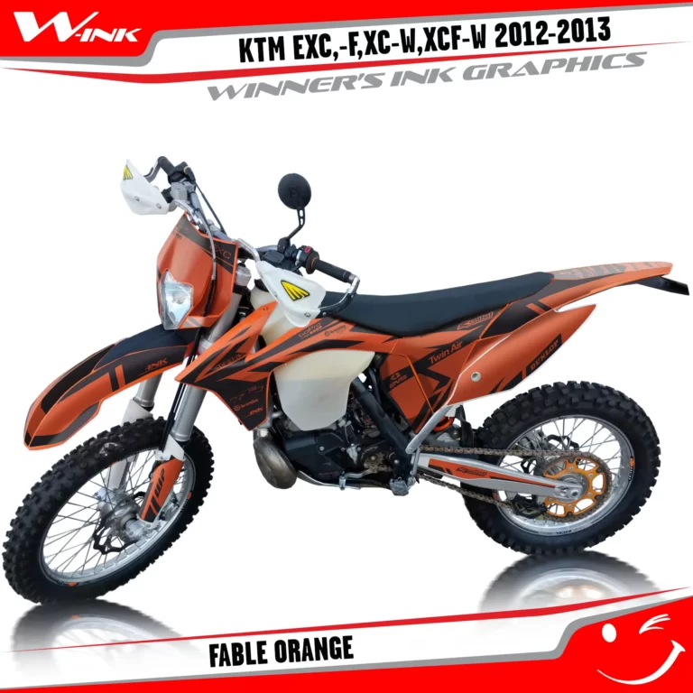 KTM-EXC,-F,XC-W,XCF-W-2012-2013-graphics-kit-and-decals-Fable-Orange