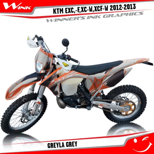 KTM-EXC,-F,XC-W,XCF-W-2012-2013-graphics-kit-and-decals-Greyla-Grey