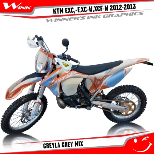 KTM-EXC,-F,XC-W,XCF-W-2012-2013-graphics-kit-and-decals-Greyla-Grey-Mix