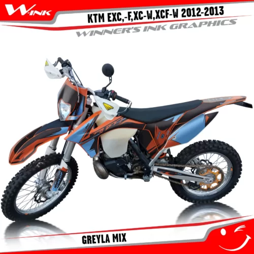 KTM-EXC,-F,XC-W,XCF-W-2012-2013-graphics-kit-and-decals-Greyla-Mix