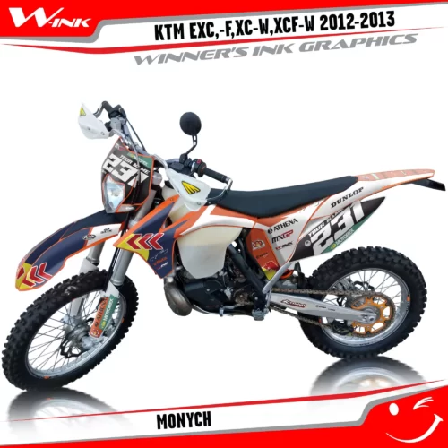 KTM-EXC,-F,XC-W,XCF-W-2012-2013-graphics-kit-and-decals-Monych