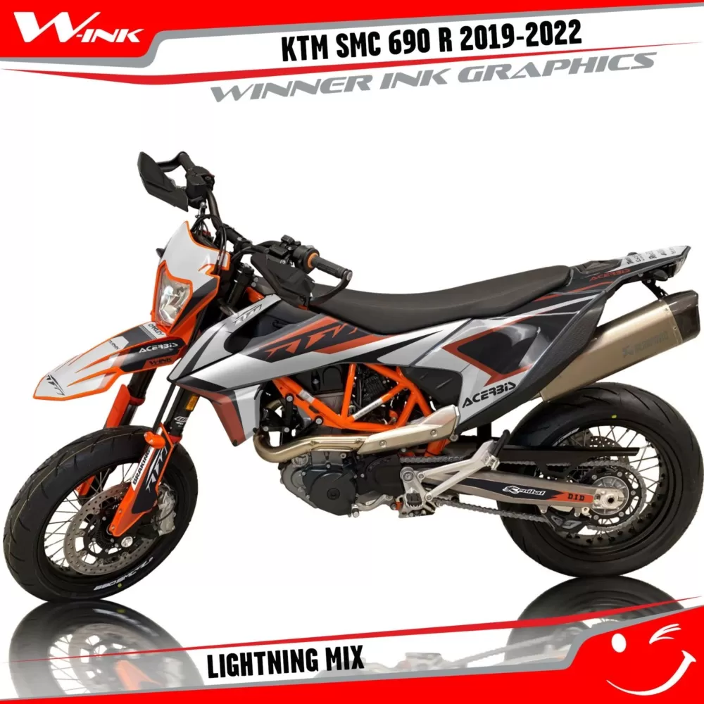 KTM-SMC-690-2019-2020-2021-2022-graphics-kit-and-decals-Lightning-Mix