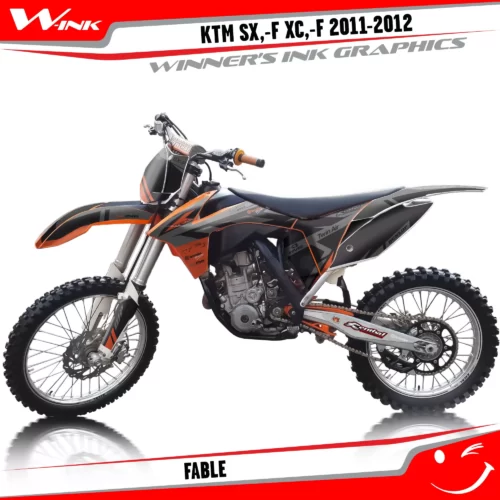 KTM-SX,-F-XC,-F-2011-2012-graphics-kit-and-decals-Fable