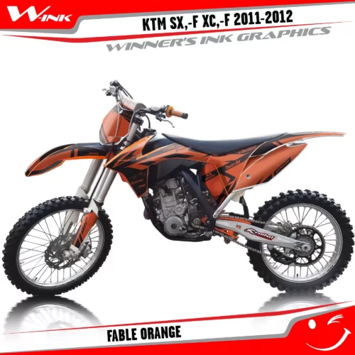 KTM-SX,-F-XC,-F-2011-2012-graphics-kit-and-decals-Fable-Orange