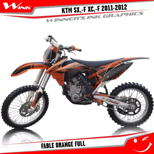KTM-SX,-F-XC,-F-2011-2012-graphics-kit-and-decals-Fable-Orange-Full