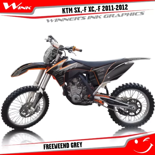 KTM-SX,-F-XC,-F-2011-2012-graphics-kit-and-decals-Freeweend-Grey