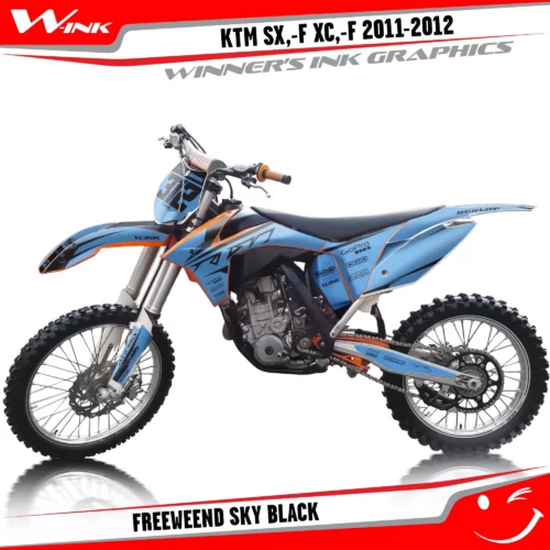 KTM-SX,-F-XC,-F-2011-2012-graphics-kit-and-decals-Freeweend-Sky-Black