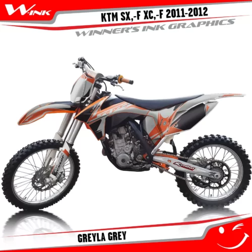 KTM-SX,-F-XC,-F-2011-2012-graphics-kit-and-decals-Greyla-Grey