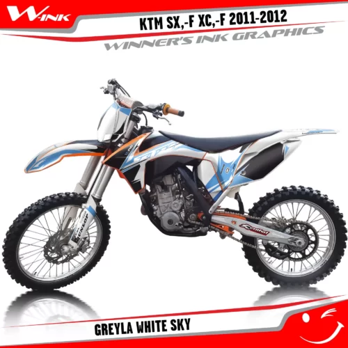 KTM-SX,-F-XC,-F-2011-2012-graphics-kit-and-decals-Greyla-White-Sky