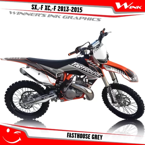 KTM-SX,-F-XC,-F-2013-2014-2015-graphics-kit-and-decals-Fasthouse-Grey