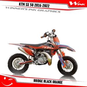 KTM-SX50-2016-2017-2018-2019-2020-2021-2022-graphics-kit-and-decals-Bridge-Black-Orange