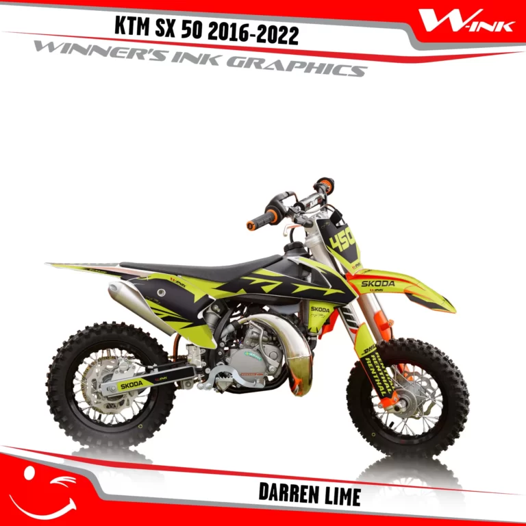 KTM-SX50-2016-2017-2018-2019-2020-2021-2022-graphics-kit-and-decals-Darren-Lime