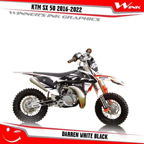 KTM-SX50-2016-2017-2018-2019-2020-2021-2022-graphics-kit-and-decals-Darren-White-Black