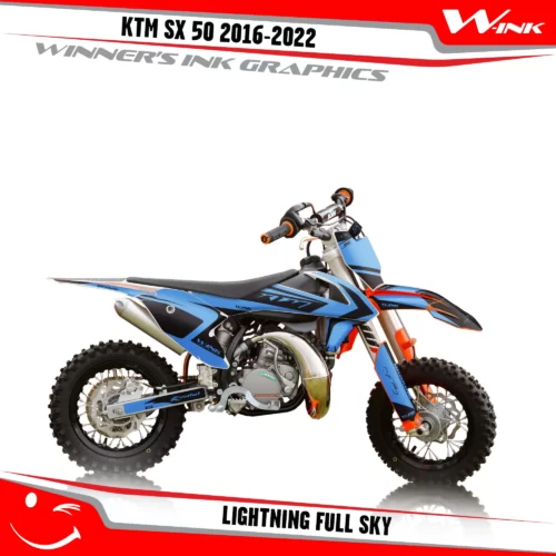 KTM-SX50-2016-2017-2018-2019-2020-2021-2022-graphics-kit-and-decals-Lightning-Full-Sky