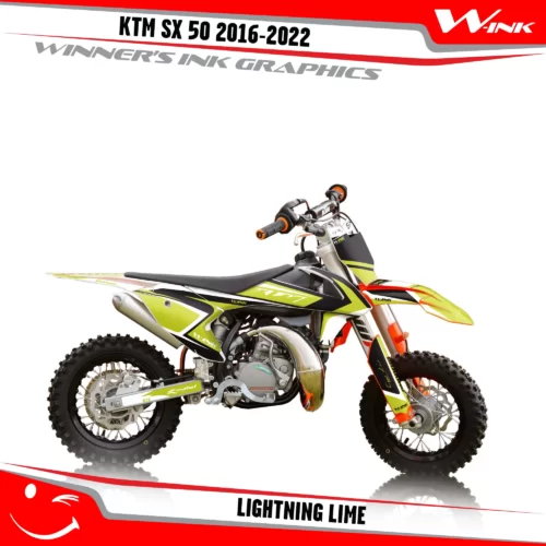 KTM-SX50-2016-2017-2018-2019-2020-2021-2022-graphics-kit-and-decals-Lightning-Lime