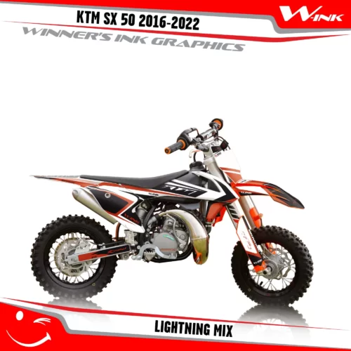 KTM-SX50-2016-2017-2018-2019-2020-2021-2022-graphics-kit-and-decals-Lightning-Mix