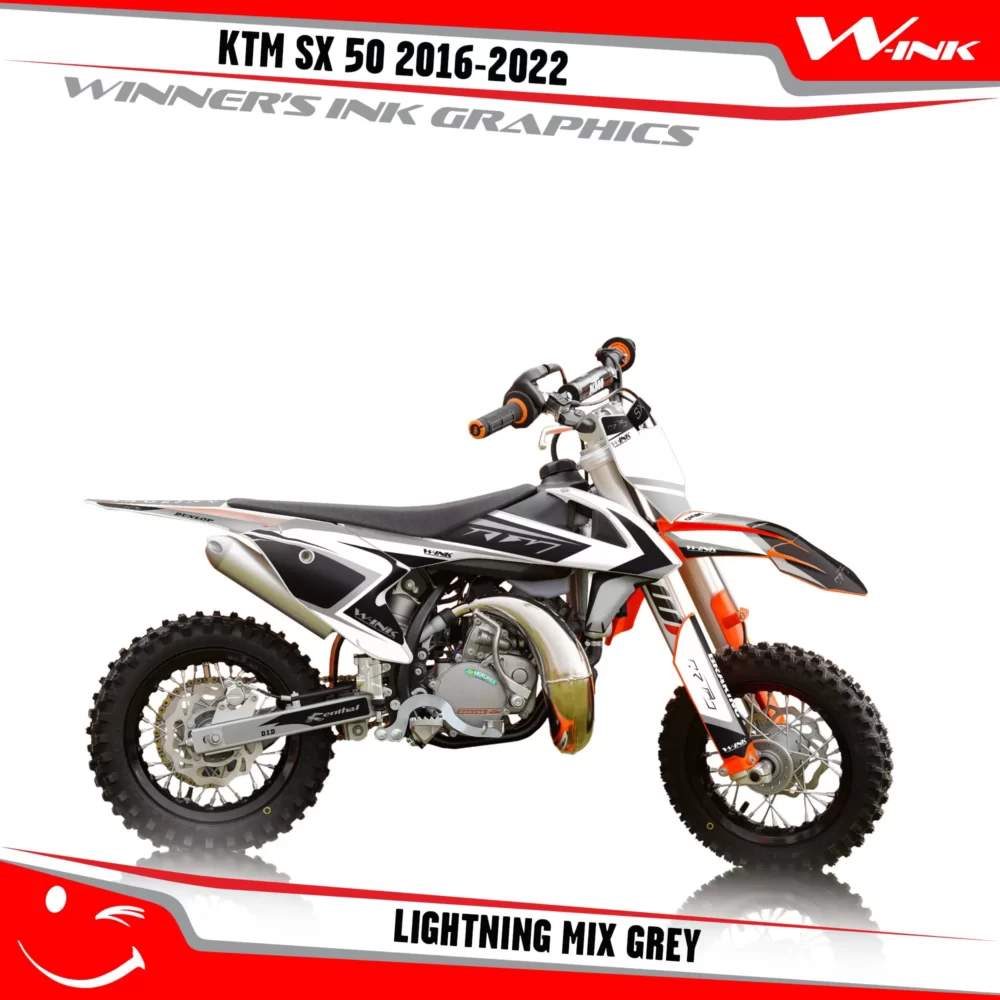 KTM-SX50-2016-2017-2018-2019-2020-2021-2022-graphics-kit-and-decals-Lightning-Mix-Grey