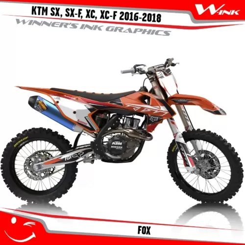 KTM-SX,SX-F,XC,XC-F-2016-2017-2018-graphics-kit-and-decals-Fox