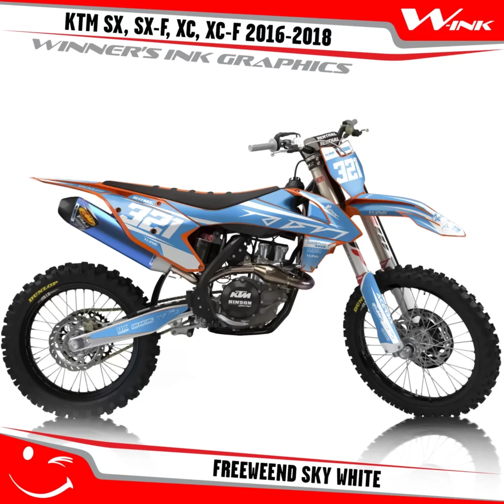 KTM-SX,SX-F,XC,XC-F-2016-2017-2018-graphics-kit-and-decals-Freeweend-Sky-White