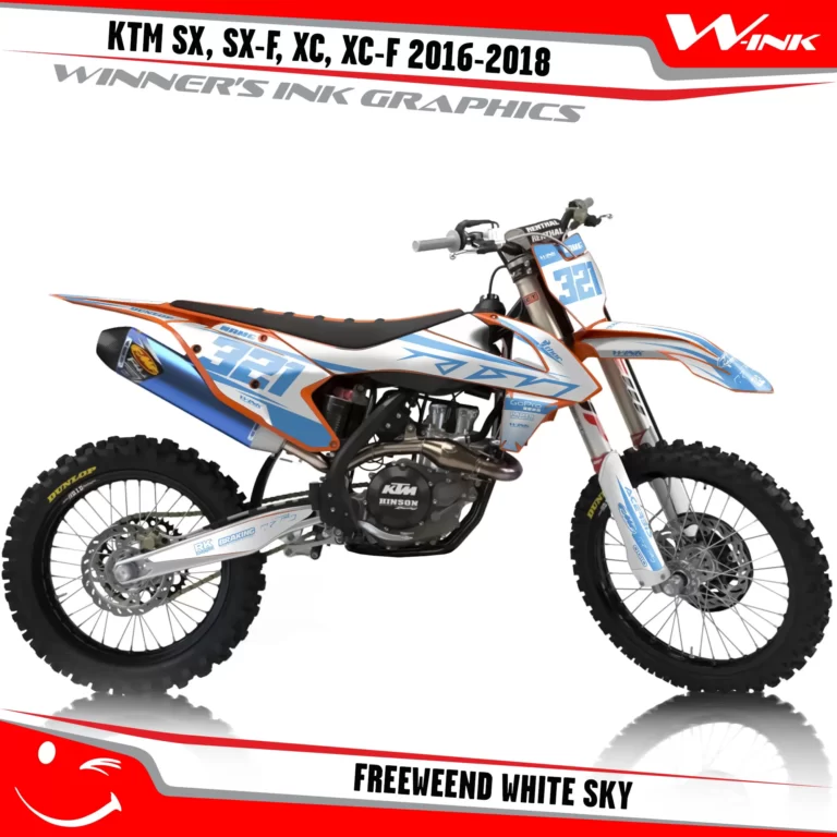 KTM-SX,SX-F,XC,XC-F-2016-2017-2018-graphics-kit-and-decals-Freeweend-White-Sky