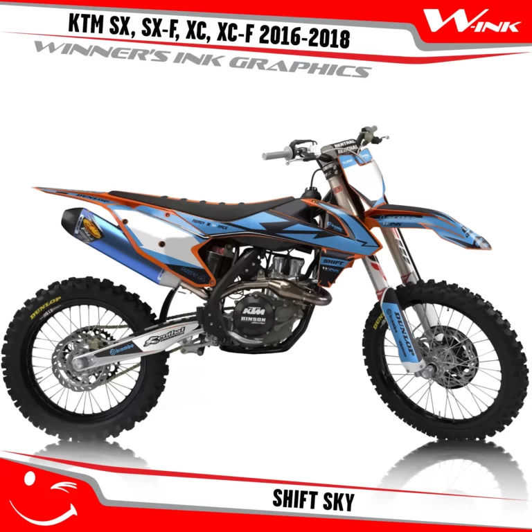 KTM-SX,SX-F,XC,XC-F-2016-2017-2018-graphics-kit-and-decals-Shift-Sky