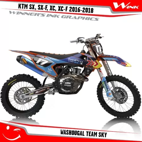 KTM-SX,SX-F,XC,XC-F-2016-2017-2018-graphics-kit-and-decals-Washougal-Team-Sky