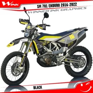 701-ENDURO-2016-2017-2018-2019-2020-2021-2022-graphics-kit-and-decals-Black