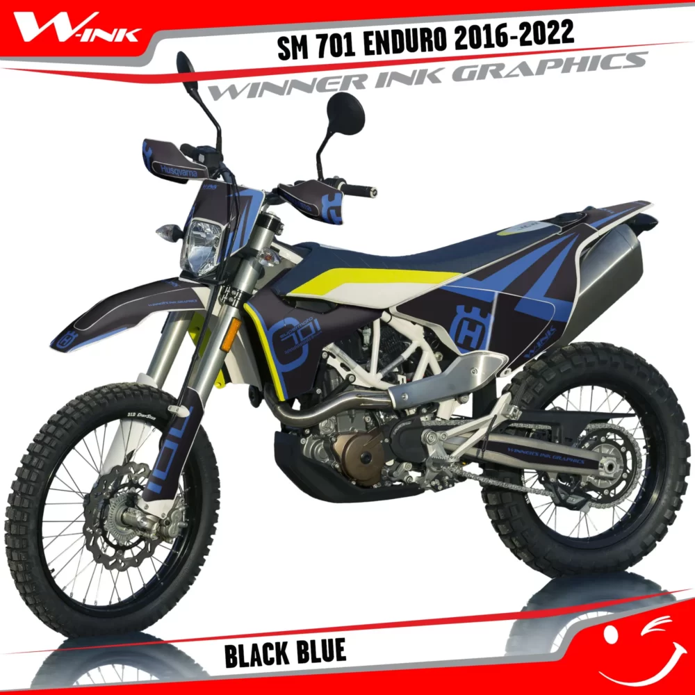 701-ENDURO-2016-2017-2018-2019-2020-2021-2022-graphics-kit-and-decals-Black-Blue