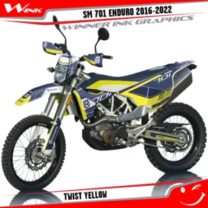 701-ENDURO-2016-2017-2018-2019-2020-2021-2022-graphics-kit-and-decals-Twist-Yellow