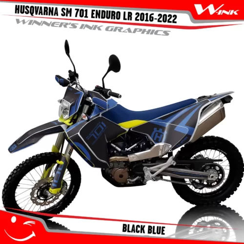Husqvarna-701-ENDURO-LR-2016-2017-2018-2019-2020-2021-2022-graphics-kit-and-decals-Black-Blue