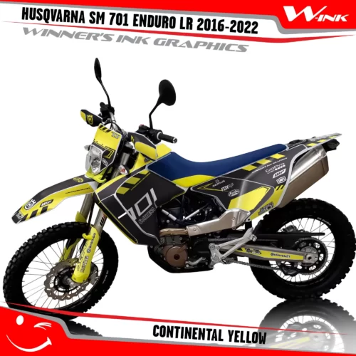 Husqvarna-701-ENDURO-LR-2016-2017-2018-2019-2020-2021-2022-graphics-kit-and-decals-Continental-Yellow