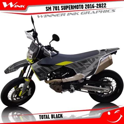 Husqvarna-701-SUPERMOTO-2016-2017-2018-2019-2020-2021-2022-graphics-kit-and-decals-Total-Black