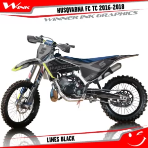 Husqvarna-FC-TC-2016-2017-2018-graphics-kit-and-decals-Lines-Black