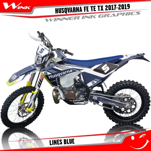 Husqvarna-FE-TE-TX-2017-2018-2019-graphics-kit-and-decals-Lines-Blue