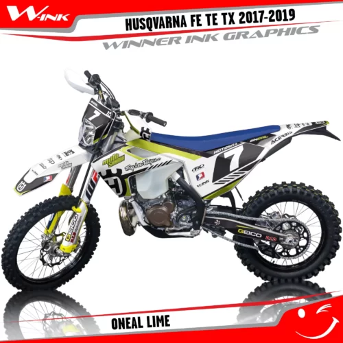 Husqvarna-FE-TE-TX-2017-2018-2019-graphics-kit-and-decals-Oneal-Lime